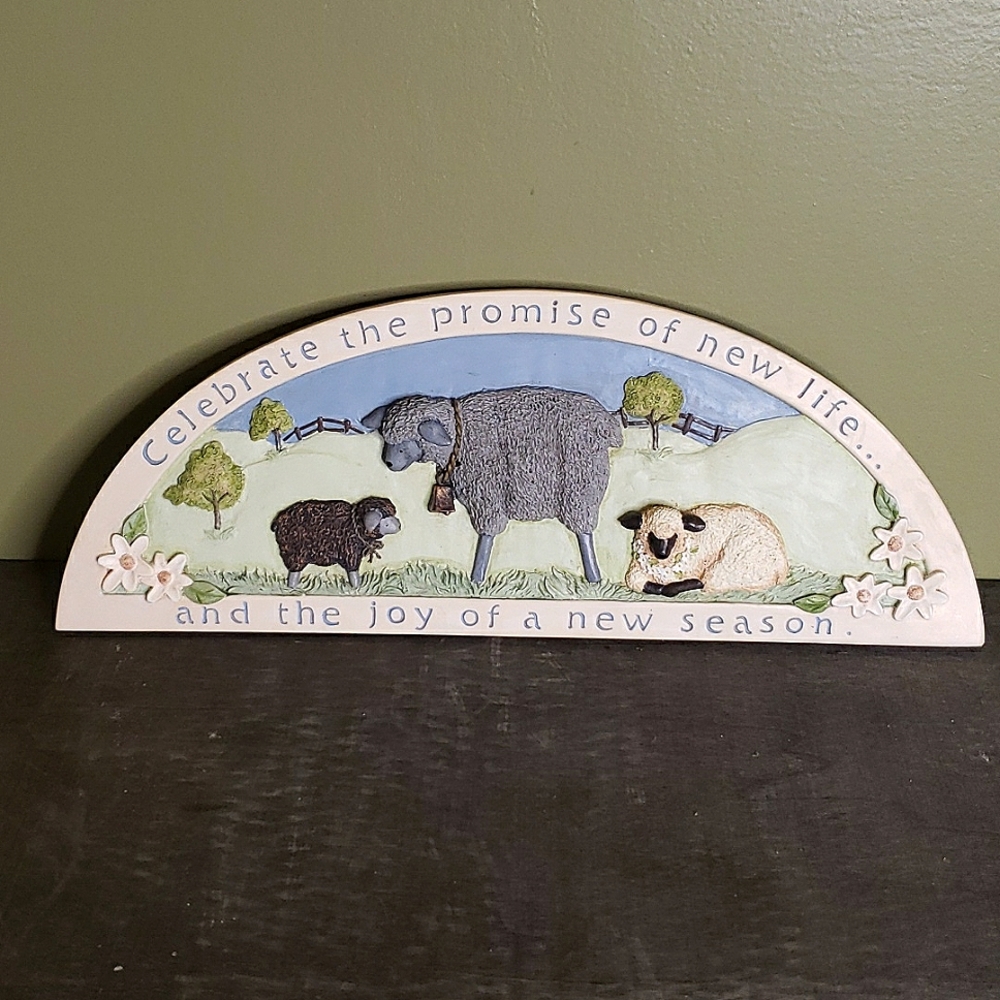 13" x 5" wall decor by Russ